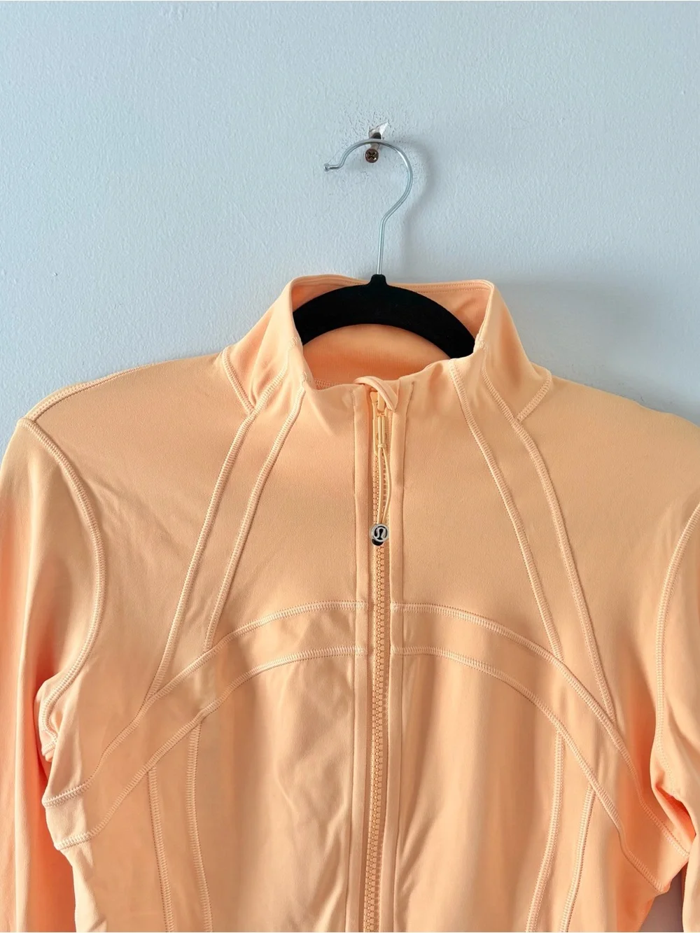 Lululemon Define Cropped Jacket Nulu Rock Melon Full-Zip Buttery Soft Rare